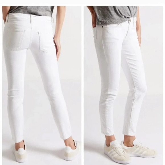 Current/Elliott Denim - ANTHROPOLOGIE Current/Elliott The High Waist Stiletto Jean in Sugar. Size…